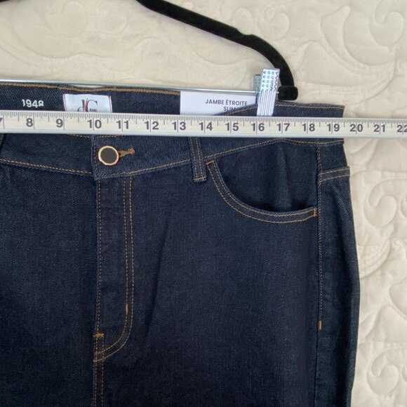 NEW d/C 1984 Slim Leg Jeans Dark Wash Blue Size 20 - Picture 8 of 11